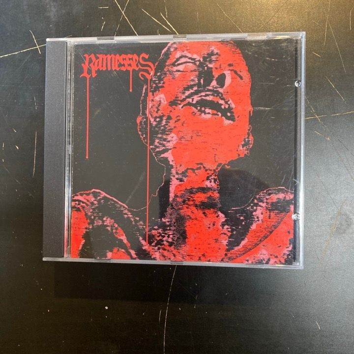 Ramesses / Negative Reaction - Split CD (VG/M-) -doom metal-